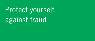 Protect yourself agains fraud