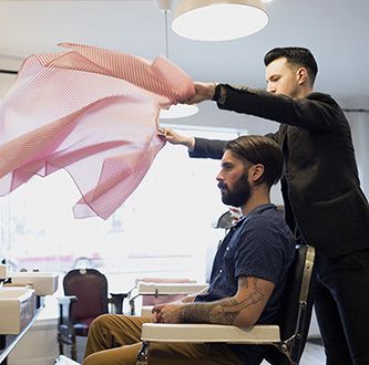 Barber shop.